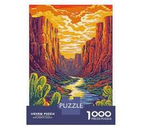 Rompecabezas De 1000 Piezas para Adolescentes Big Bend National Park Rompecabezas para Adultos Juegos De Relajación Análisis Y Lógica Cumpleaños 52x38cm/1000pcs