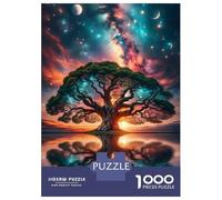 Rompecabezas De 1000 Piezas para Adolescentes Big Tree in Space Rompecabezas para Adultos Juego Familiar Desafío Difícil 70x50cm/1000pcs