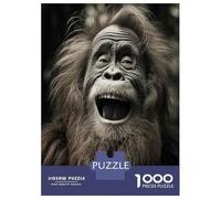 Rompecabezas De 1000 Piezas para Adolescentes Bigfoot Sasquatch Statue Rompecabezas para Adultos Juguetes DIY Desafío Difícil Regalos para Amigos Y Familiares 70x50cm/1000pcs