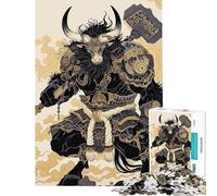 Rompecabezas de 1000 Piezas para Adolescentes Bisonte Legendario Juegos Divertidos de análisis y lógica cumpleaños y Navidad (tamaño 50x75cm)