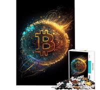 Rompecabezas de 1000 Piezas para Adolescentes Bitcoin Universe V para Juegos educativos desafíos Juguetes Juegos relajantes análisis y lógica Excelentes Regalos y Juguetes (tamaño 50x75cm)