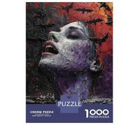 Rompecabezas De 1000 Piezas para Adolescentes Black Magic Fashion Rompecabezas para Adultos Juguetes Antiestrés Patrón De Montaje Gran Regalo para Jugar 52x38cm/1000pcs