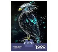 Rompecabezas De 1000 Piezas para Adolescentes Blue and White Eagle Rompecabezas Juegos De Relajación Análisis Y Lógica Desafío Educativo 38x26cm/1000pcs