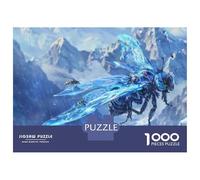 Rompecabezas De 1000 Piezas para Adolescentes Blue Ice Giant Bee Rompecabezas para Adultos Juegos De Relajación Ensamblaje De Patrones Diversión En Casa Actividades, 52x38cm/1000pcs