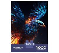 Rompecabezas De 1000 Piezas para Adolescentes Blue Phoenix Rompecabezas para Adultos Juego Práctico Pero Divertido Y Humorístico para Cumpleaños, Navidad 70x50cm/1000pcs