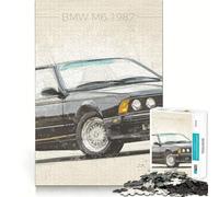Rompecabezas de 1000 Piezas para Adolescentes BMW M Exact Edge Art,Juego de lógica,diversión Tranquila,Regalo artístico de Navidad 50x75cm