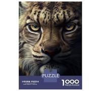 Rompecabezas De 1000 Piezas para Adolescentes Bobcat The Big Cat Rompecabezas para Adolescentes Juego De Ingenio Mejora La Memoria Diversión En Casa Actividades, 38x26cm/1000pcs