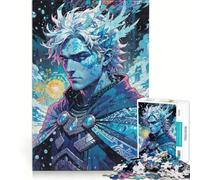 Rompecabezas de 1000 Piezas para Adolescentes Boreas︰ Frost, Príncipe de los Vientos del Norte, Decoración de Pared de Juguete, Mejora la Memoria, cumpleaños y Navidad 50x75cm