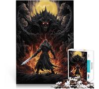 Rompecabezas de 1000 Piezas para Adolescentes Bosque Oscuro al anochecer para divertirse en Familia Regalos de Amigo Secreto 38x26cm
