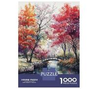 Rompecabezas De 1000 Piezas para Adolescentes Bridge to Fall Rompecabezas para Adultos Juguetes Antiestrés Corte De Precisión Regalos para Amigos Y Familiares 70x50cm/1000pcs