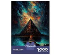 Rompecabezas De 1000 Piezas para Adolescentes Bridge to The Pyramid Rompecabezas Juego Familiar Mejora La Memoria Cumpleaños 52x38cm/1000pcs