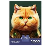 Rompecabezas De 1000 Piezas para Adolescentes British Shorthair Cat Rompecabezas para Adultos Juego De Ingenio para Mejorar La Memoria Regalos para Amigos Y Familiares 52x38cm/1000pcs
