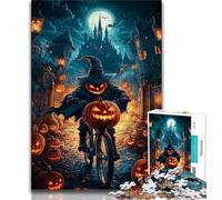 Rompecabezas de 1000 Piezas para Adolescentes Brujas de Halloween Rompecabezas para Adultos Juguetes educativos Juegos Familiares cumpleaños 75x50cm