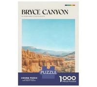 Rompecabezas De 1000 Piezas para Adolescentes Bryce Canyon National Park Rompecabezas para Adultos Juguetes DIY Pero Divertidos Y Humorísticos Cumpleaños 38x26cm/1000pcs