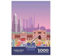 Rompecabezas De 1000 Piezas para Adolescentes Buenos Aires Travel Print Rompecabezas para Adultos Juegos Divertidos Decoración Ayuda A Ejercitar El Cerebro 70x50cm/1000pcs