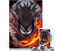 Rompecabezas de 1000 Piezas para Adolescentes Búho Ninja Malvado Juguetes de Juego para Regalo Familiar Decoración 50x70cm