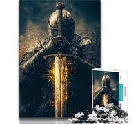 Rompecabezas de 1000 Piezas para Adolescentes, Caballero Misterioso, Ideal para Disfrutar en Familia en casa, como Regalo de cumpleaños o de Viaje (75x50cm)