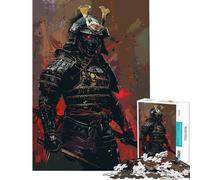 Rompecabezas de 1000 Piezas para Adolescentes Caballeros japoneses Ayuda a ejercitar el Cerebro Juguete Educativo para el Aprendizaje Decoración de Pared Apto para Mayores de 14 años 38x26cm