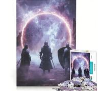 Rompecabezas de 1000 Piezas para Adolescentes Caballeros Templarios realistas Juego Imposible interacción Entre Padres e Hijos cumpleaños 50x75cm