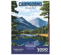 Rompecabezas De 1000 Piezas para Adolescentes Cairngorms National Park Rompecabezas para Adultos Juego Práctico Decoración De Pared Regalos Y Cumpleaños Únicos 52x38cm/1000pcs