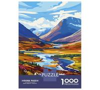 Rompecabezas De 1000 Piezas para Adolescentes Cairngorms National Park, Scotland Rompecabezas para Adultos Juguete Decoración De Pared Desafío Difícil Desafiante De Completar 52x38cm/1000pcs