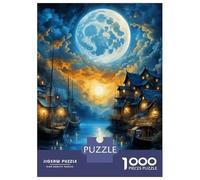 Rompecabezas De 1000 Piezas para Adolescentes Calm Waters Rompecabezas para Adultos Juegos De Relajación Decoración del Hogar Desafío Educativo 52x38cm/1000pcs