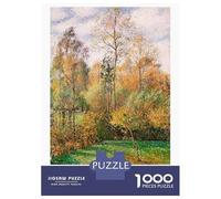 Rompecabezas De 1000 Piezas Para Adolescentes Camille Pissarro Autumn Poplars Painting Rompecabezas Para Adultos Juego Práctico Pero Divertido Y Humorístico Regalos Para Reducir El Estrés 38x26cm/1000