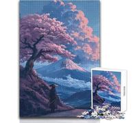 Rompecabezas de 1000 Piezas para Adolescentes, Caminando en Soledad, Japón, Juegos Familiares, decoración del hogar, Juguetes antiestrés, tamaño 50x75cm