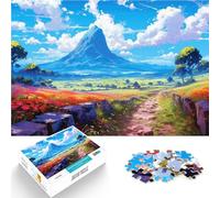 Rompecabezas de 1000 Piezas para Adolescentes Camino a la Naturaleza Aprendizaje Educativo Trato como Regalo para Toda la Familia 38x26cm