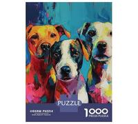 Rompecabezas De 1000 Piezas para Adolescentes Canine Canvas Creations Rompecabezas para Adultos Juegos Familiares Mejora La Memoria Cumpleaños Y Navidad 70x50cm/1000pcs