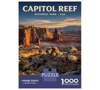 Rompecabezas De 1000 Piezas para Adolescentes Capitol Reef National Park Rompecabezas para Adultos Juegos Familiares Difícil Regalo De Cumpleaños, Regalos, 52x38cm/1000pcs