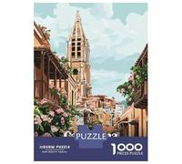 Rompecabezas De 1000 Piezas para Adolescentes Cartagena, Colombia Rompecabezas para Adultos Juegos Divertidos Desafío Difícil para Cumpleaños, Navidad 70x50cm/1000pcs