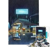 Rompecabezas de 1000 Piezas para Adolescentes Casas solitarias Rompecabezas para Adultos Juegos relajantes Mejora la Memoria Ideal para cumpleaños y Navidad (tamaño 50x75cm)