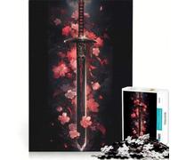 Rompecabezas de 1000 Piezas para Adolescentes: Cazador de Demonios, Juegos Familiares, antiestrés, Regalos para Amigos y Familiares 38x26cm