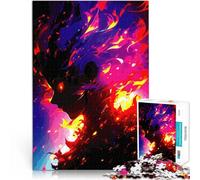 Rompecabezas de 1000 Piezas para Adolescentes Cazador de Demonios Juguete Educativo de Aprendizaje Gran Regalo para Juegos 38x26cm