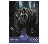 Rompecabezas De 1000 Piezas para Adolescentes Chained Tiger in Ruins Rompecabezas para Adultos Juego Práctico Pero Divertido Y Humorístico Regalos para Reducir El Estrés 52x38cm/1000pcs