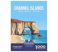 Rompecabezas De 1000 Piezas para Adolescentes Channel Islands National Park Rompecabezas Juegos Divertidos Carrera De Velocidad Manual Cumpleaños 70x50cm/1000pcs