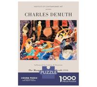 Rompecabezas De 1000 Piezas para Adolescentes Charles Demuth The Masque of The Red Death Rompecabezas para Adolescentes Juego Familiar Mejora La Memoria Cumpleaños Y Navidad 52x38cm/