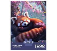 Rompecabezas De 1000 Piezas para Adolescentes Cherry Blossom Slumber Rompecabezas para Adultos Juegos Relajantes Mejora La Memoria Ayuda A Ejercitar El Cerebro 38x26cm/1000pcs