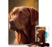 Rompecabezas de 1000 Piezas para Adolescentes Chesapeake Bay Retriever,Arte de Corte Limpio,Rompecabezas de lógica,Juego de Ocio,Regalo de cumpleaños (38x26cm)