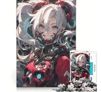 Rompecabezas de 1000 Piezas para Adolescentes Chica Anime del Futuro, Juegos educativos, Carrera de Velocidad Manual, colección de Artistas, Bellas Artes 38x52cm
