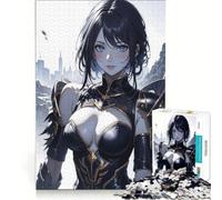Rompecabezas de 1000 Piezas para Adolescentes Chica Anime Sexy Juego práctico Mejora la Memoria cumpleaños y Navidad 38x52cm