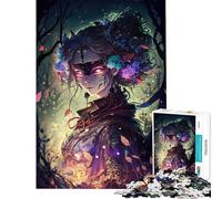 Rompecabezas de 1000 Piezas para Adolescentes Chica Manga Oiran V Ayuda a ejercitar el Cerebro análisis y lógica Juegos educativos para Mayores de 14 años (38x26cm)