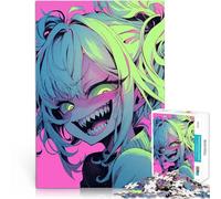 Rompecabezas de 1000 Piezas para Adolescentes Chica Monstruo de Anime Diversión Familiar Cada Pieza es única: un desafiante y Divertido Juego Familiar 75x50cm