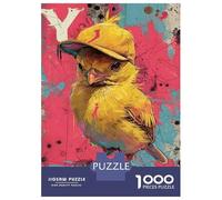 Rompecabezas De 1000 Piezas para Adolescentes Chick with A Hat Rompecabezas Juegos Relajantes Análisis Y Lógica Juego Desafiante Regalos 70x50cm/1000pcs