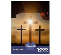 Rompecabezas De 1000 Piezas para Adolescentes Christ Our Lord 6 Rompecabezas para Adultos Juguete Decoración De Pared Patrón De Montaje Gran Regalo para Jugar 52x38cm/1000pcs