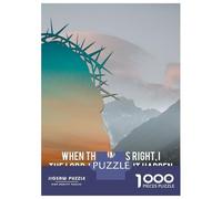 Rompecabezas De 1000 Piezas para Adolescentes Christian Quote of Bible 4 Rompecabezas para Adultos Juego De Ingenio Ensamblaje De Patrones Desafiante De Completar 38x26cm/1000pcs