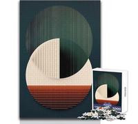 Rompecabezas de 1000 Piezas para Adolescentes, círculos Abstractos conmovedores, Juego Educativo, Regalos para Mujeres, Regalos de Amigo Secreto, tamaño 38x52cm