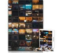 Rompecabezas de 1000 Piezas para Adolescentes, Ciudad Ho Chi Minh, Rompecabezas, Juegos Familiares, Corte de precisión, Regalo de cumpleaños, tamaño 38x26cm