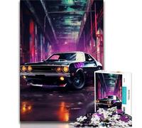 Rompecabezas de 1000 Piezas para Adolescentes, Coches Deportivos clásicos Coloridos, 1000 Piezas para Adultos, antiestrés, desafío difícil, Regalo de Amigo Secreto (tamaño 75x50cm)